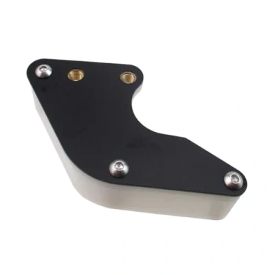Afbeelding van STONEDER Kettinggeleider achter aluminium zwart voor Chinese motorfietsen Pit Trail 50cc 70cc 90cc 110cc 125cc 140cc 150cc 160cc