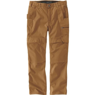 Afbeelding van Carhartt Werkbroek 105074 ripstop kastanjebruin 30 32