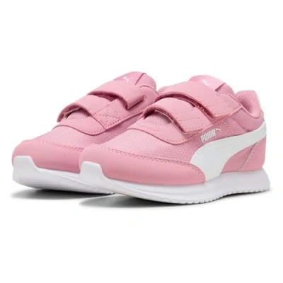 Afbeelding van PUMA Baskets unisexes R78 Lightwind V Ps pour enfant, Mauve Mist Poised Pink White, 32 EU