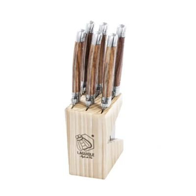 Afbeelding van Laguiole Style de Vie Steakmessen Premium Line Wood 6 Stuks