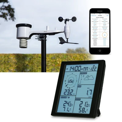 Afbeelding van Alecto Weerstation Met Buitensensor Ws5200 Zwart (a004863)