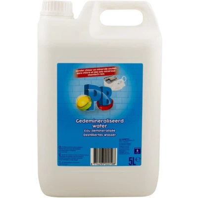 Afbeelding van Merkloos Gedemineraliseerd Water 5 liter Zuiverheid voor Apparatuur