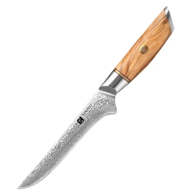 Afbeelding van Fileermes van de Xinzuo B37 Damascus Series