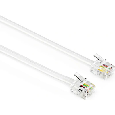 Afbeelding van 10 m Telefoonkabel RJ11