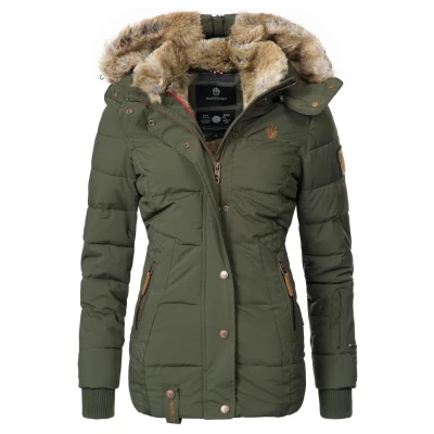 Afbeelding van Marikoo Nekoo Winterjas, Dames, Maat: Small, Green