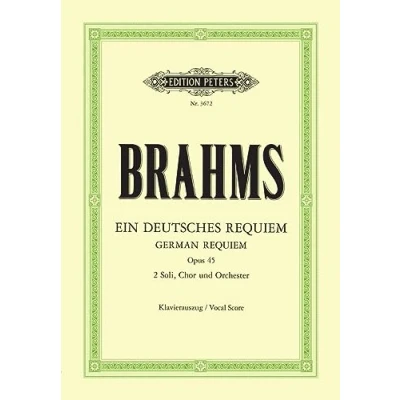 Afbeelding van Ein deutsches Requiem op. 45