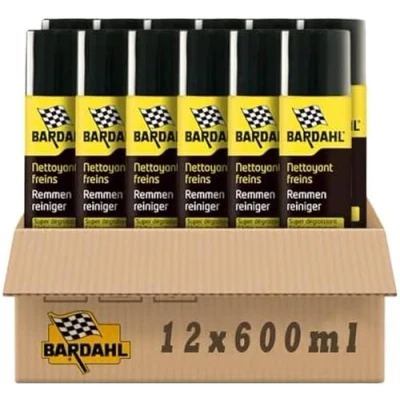 Afbeelding van BARDAHL Remreiniger, 600 ml, 12 stuks