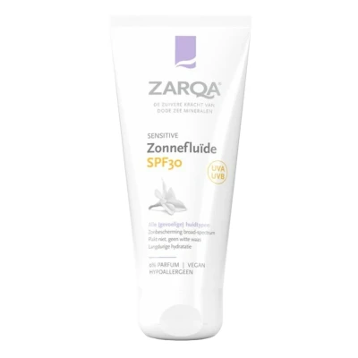 Afbeelding van Zarqa Sensitive Zonnefluide SPF30 Crème 50ml