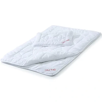 Afbeelding van CelinaTex 2430 First Class Kids Dekbed Set 4 Seizoenen Deken 100 x 135 + 40 60 cm Hoofdkussen, Wit