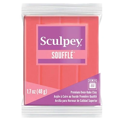 Afbeelding van Souffle mandarin klei 48 gr Sculpey