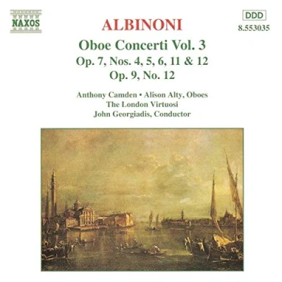 Afbeelding van Anthony Camden, The London Virtuosi, John Georgiadis Albinoni: Oboe Concerti Vol.3 (CD)