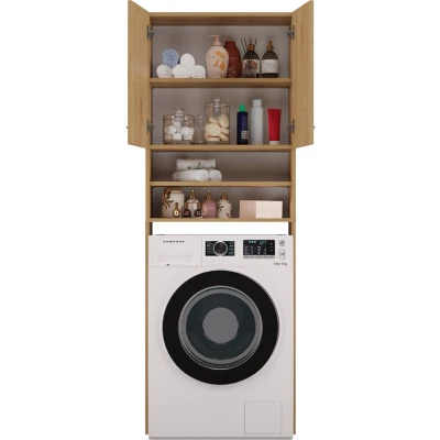 Afbeelding van Pola DK ARTISAN OAK wasmachine kast