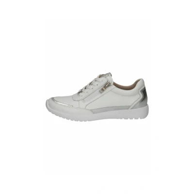 Afbeelding van Caprice Dames 9 23721 44 Sneakers voor dames, Wit/Zilver, 41 EU