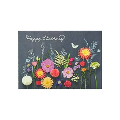 Afbeelding van UK Greetings 535787 0 1 verjaardagskaart voor dames, bloemenmotief
