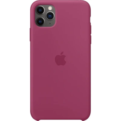 Afbeelding van Apple origineel Silicone Case iPhone 11 Pro Max Pomegranate MXM82ZM/A
