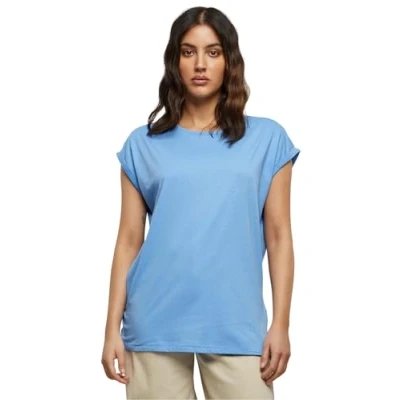 Afbeelding van Urban Classics Extended Shoulder Tshirt basic, Dames, Maat: 4XL, Horizonblue