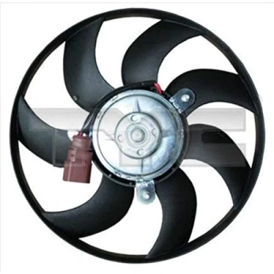 Afbeelding van TYC 837 0032 Radiator Ventilator 295 200 Zonder ventilatorraamwerk VOLKSWAGEN: Touran I, Golf 6, 5, AUDI: A3 Hatchback, Sportback