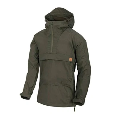 Afbeelding van Helikon Tex WOODSMAN Anorak jas, zwart, Taiga Green