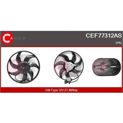 Afbeelding van CASCO CEF77312AS Radiator Ventilator 390mm 12V OPEL: Corsa C Hatchback