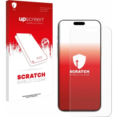 Afbeelding van upscreen Screenprotector voor Apple iPhone 16 Folie Beschermfolie transparant