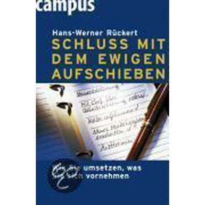 Afbeelding van Schluss mit dem ewigen Aufschieben