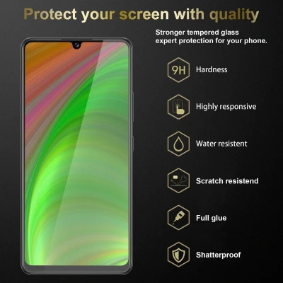 Afbeelding van Cadorabo 3x Screenprotector geschikt voor Honor PLAY 9A Beschermende Pantser Film in KRISTALHELDER Getemperd (Tempered) Display beschermend glas 9H hardheid met 3D Touch