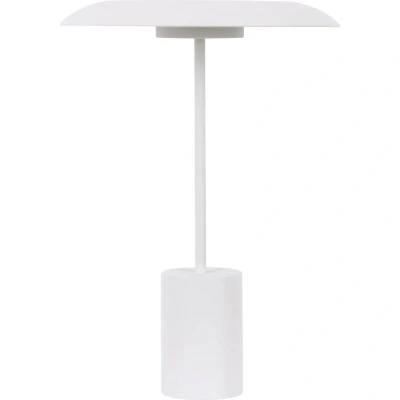 Afbeelding van Beacon LED tafellamp Smith, wit, metaal, USB poort