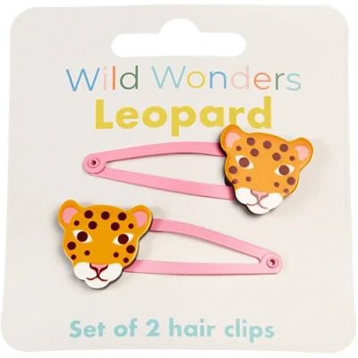 Afbeelding van Rex london haarspeldjes wild wonders leopard 2st
