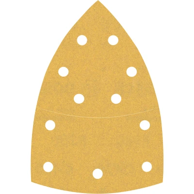 Image de BOSCH 2608607410 Feuille abrasive C430 Best for Wood and Paint, 102 x 62, 93 mm, 180 grit, 11 holes (10 pcs)