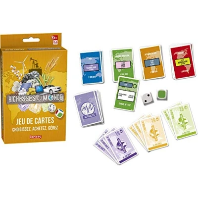 Image de Jeu de cartes Lansay Richesses du monde