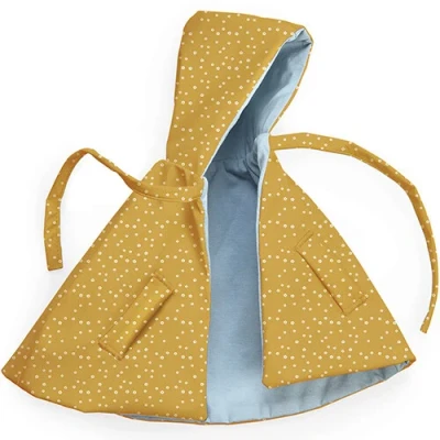 Afbeelding van Djeco poppenregencape pomea spring 32 cm