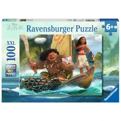 Image de Puzzle 100 pièces Vaiana et Maui Ravensburger