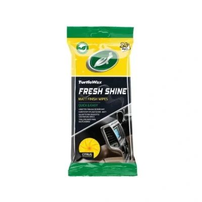 Afbeelding van Turtle Wax 54096 Fresh Shine Matt Interieurreiniger doekjes 24 stuks 1830963