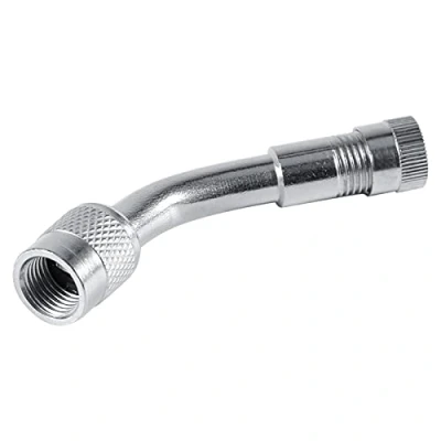 Afbeelding van Keenso Ventielbandverlenging, universele bandenventielverlengingsadapter 45 graden 90 135 trekstang stem extender voor auto motorfiets fiets vrachtwagen (135)
