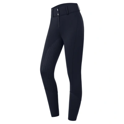 Afbeelding van Waldhausen Rijbroek Essential Hoge Taille siliconen D42 Navy