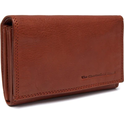 Afbeelding van The Chesterfield Brand Leren Portemonnee Cognac Avola
