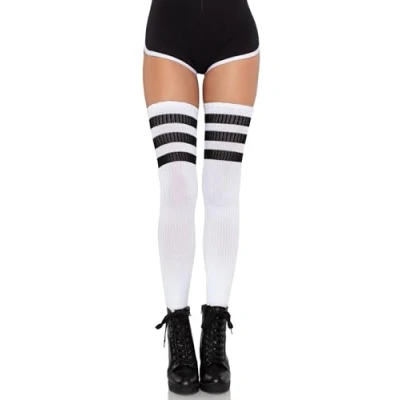 Afbeelding van Leg Avenue Atletische Over The Knee Sokken Wit
