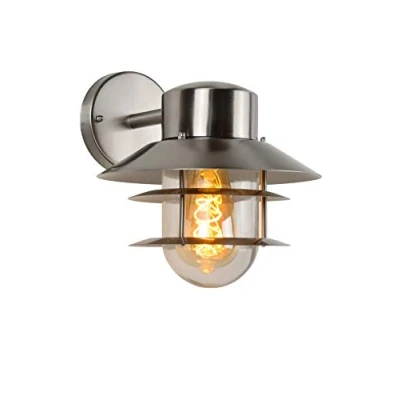 Afbeelding van Lucide ZICO Wandlamp 1xE27 Mat chroom