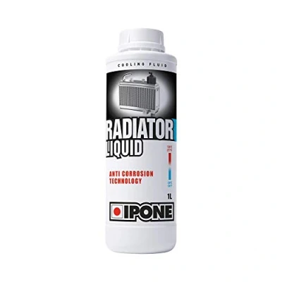 Afbeelding van IPONE Koelmiddel voor motorfiets jerrycan 1 liter radiator vloeistof vorstbescherming tot 36 C anti corrosie technologie direct klaar gebruik