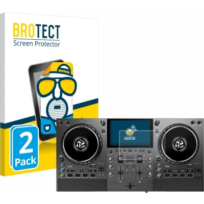 Afbeelding van BROTECT Screenprotector voor Numark Mixstream Pro Go Folie Beschermfolie matte (2 Stuks)