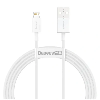 Afbeelding van Baseus Superior kabel USB Lightning 2.4A 1,5 m Wit (CALYS B02)