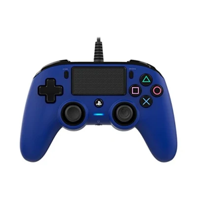 Afbeelding van Nacon Compact Controller Bedraad PS4 Blauw (ps4ofcpadblue)