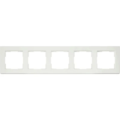 Afbeelding van Afdekraam ION Industries V1 (5 voudig, Mat wit)