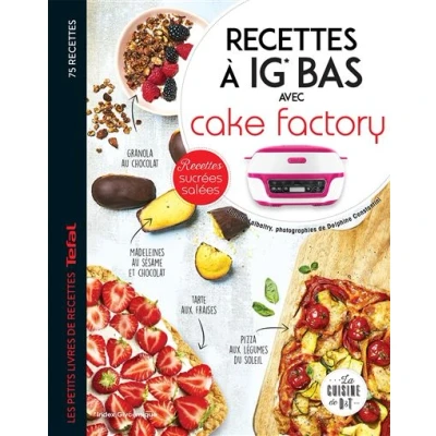 Image de Recettes à IG bas avec Cake factory