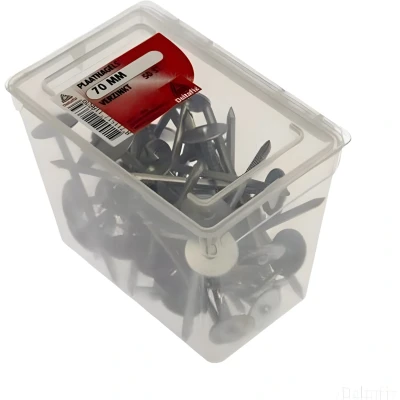 Afbeelding van Plaatnagels 70mm verz 50st Deltafix