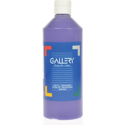 Afbeelding van Gallery Plakkaatverf, Flacon Van 500 Ml, Paars Plakkaatverf