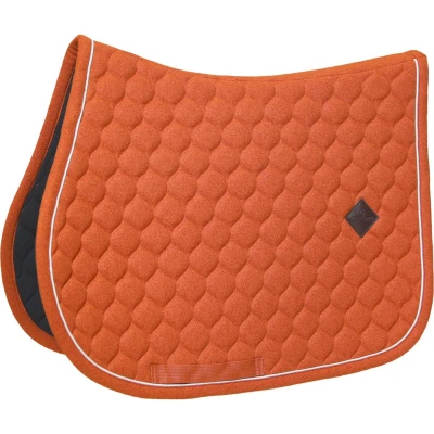 Afbeelding van Zadeldoek melange jumping orange FULL