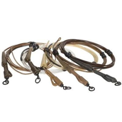 Image de Korda Dark Matter Hybrid Lead Clip Leader (1m) 40lb 18.1kg Couleur : Weed