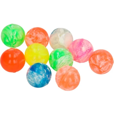 Afbeelding van Gekleurde Stuiterballen, 10st.