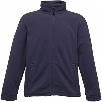Afbeelding van Regatta Fleece voor heren met ritssluiting en sneldrogende eigenschappen, klassiek fleece, (1 stuk), Blauw (zwart)